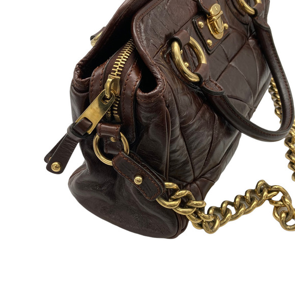 Marc Jacobs quilted leather satchel - Picture 3 of 16
